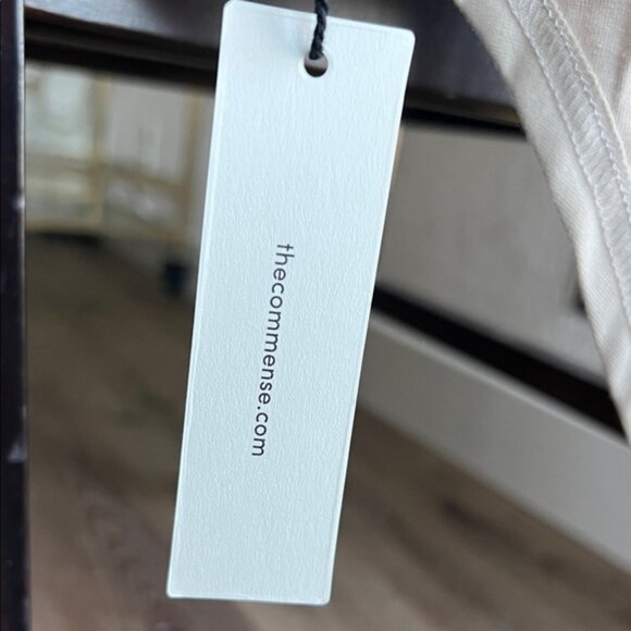 New with tags Commense light beige Muscle Tee - Picture 3 of 3